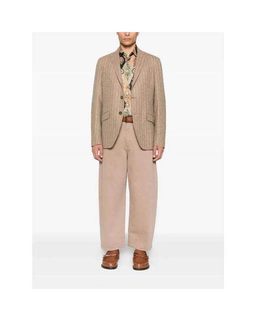 Etro Natural Casual Shirts for men