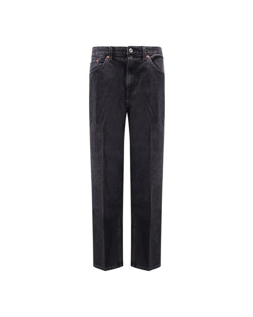 Re/done Blue Straight Fit Jeans