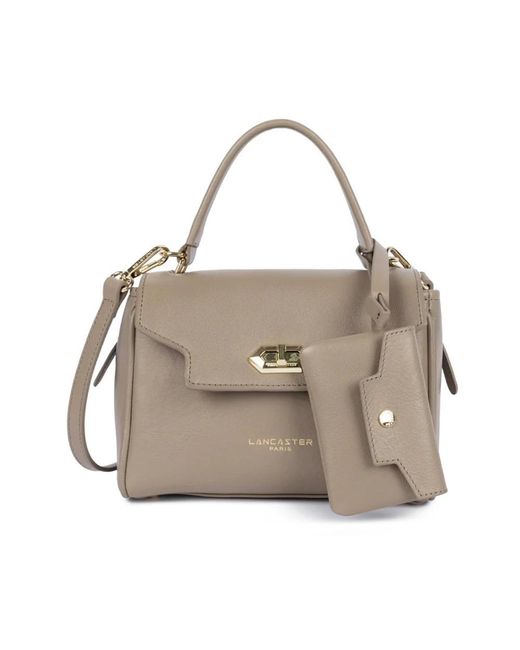 Handbags Lancaster de color Gray