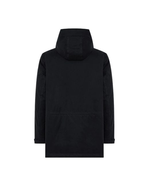 DUNO Black Down Coats for men