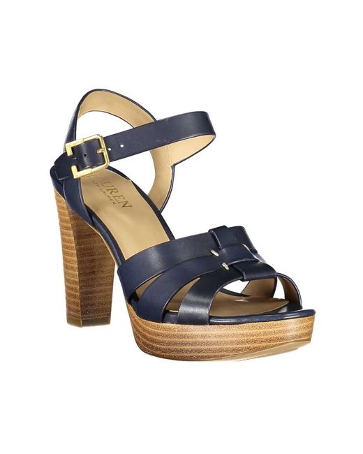 Ralph Lauren High Heel Sandals in het Blue