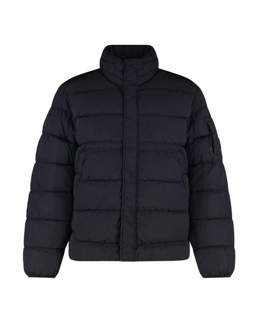 C P Company Blue Down Jackets for men