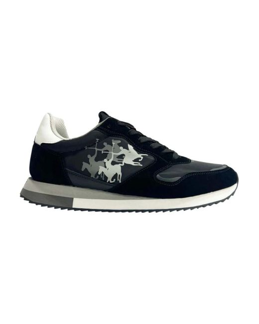 La Martina Blue Sneakers for men