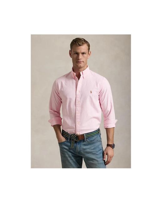 Polo Ralph Lauren Pink Casual Shirts for men