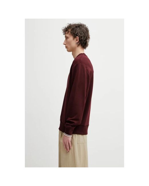 Fred Perry Sweatshirts in het Red voor heren