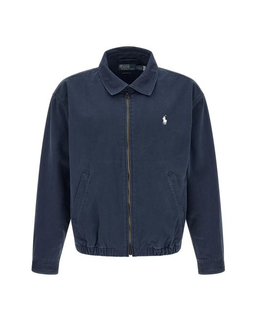 Polo Ralph Lauren Blue Light Jackets for men