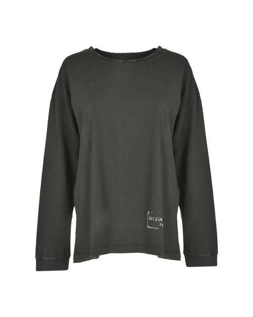 Maison Margiela Long Sleeve Tops in het Gray
