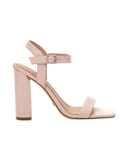 Guess Pink High Heel Sandals