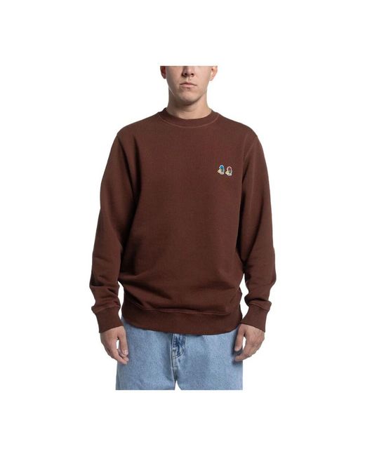 Edmmond Studios Besonderer duck sweatshirt in Brown für Herren