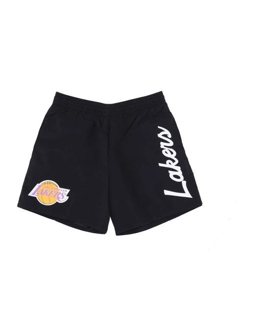 Casual Shorts Mitchell & Ness de hombre de color Black
