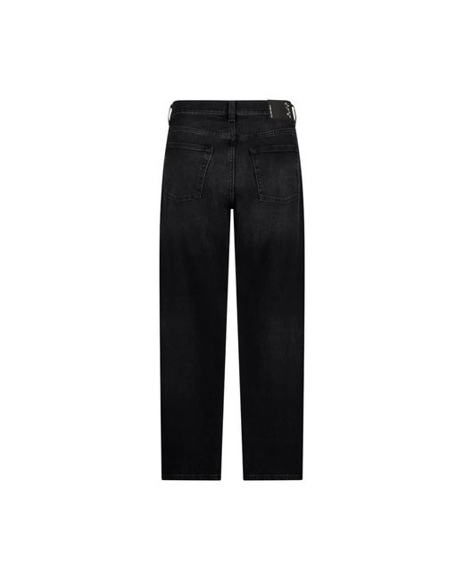 Haikure Black Straight Fit Jeans for men