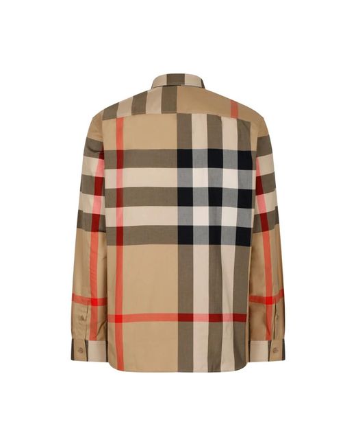 Burberry Natural Casual Shirts for men