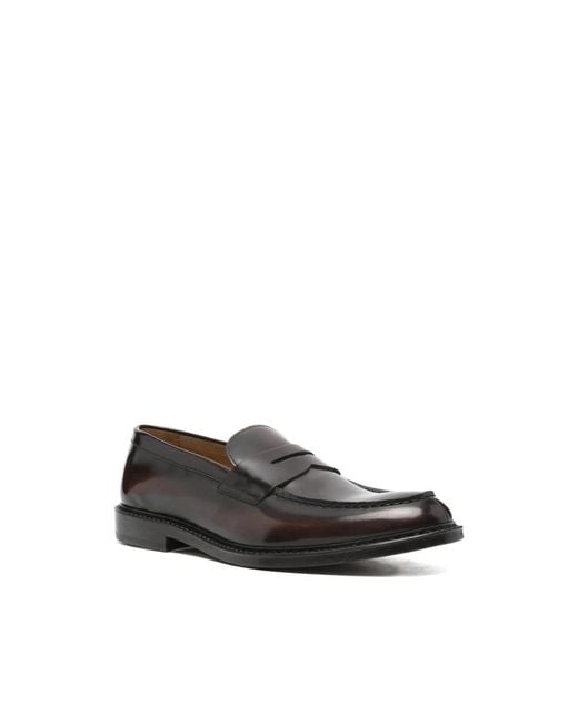 Doucal's Black Loafers for men