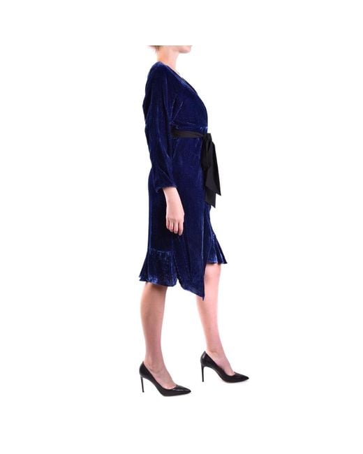 Diane von Furstenberg Blue Midi Dresses