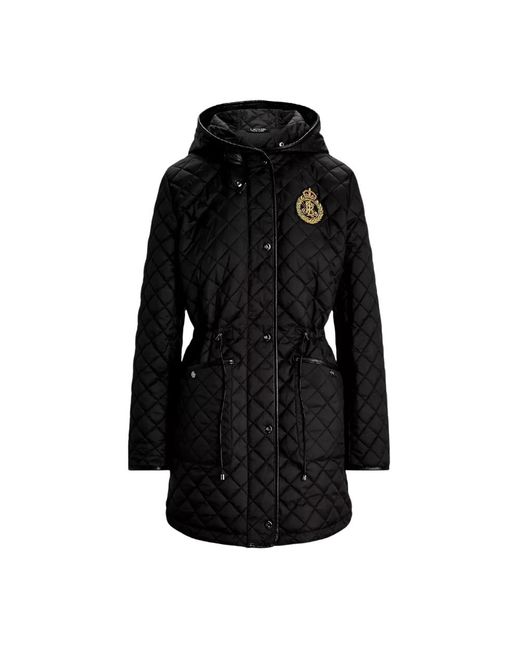 Parkas di Ralph Lauren in Black