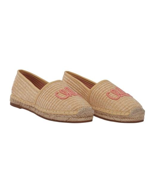 Chloé Natural Espadrilles