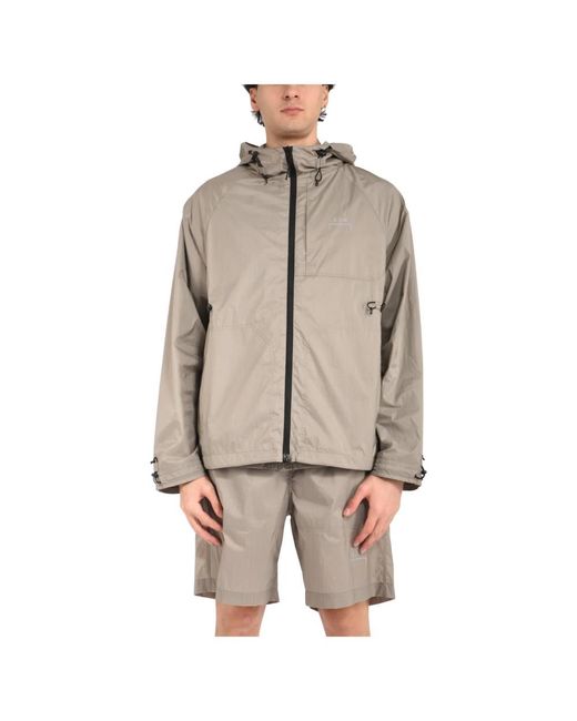 A_COLD_WALL* Nylon Ripstop Hooded Jacket in Natural für Herren