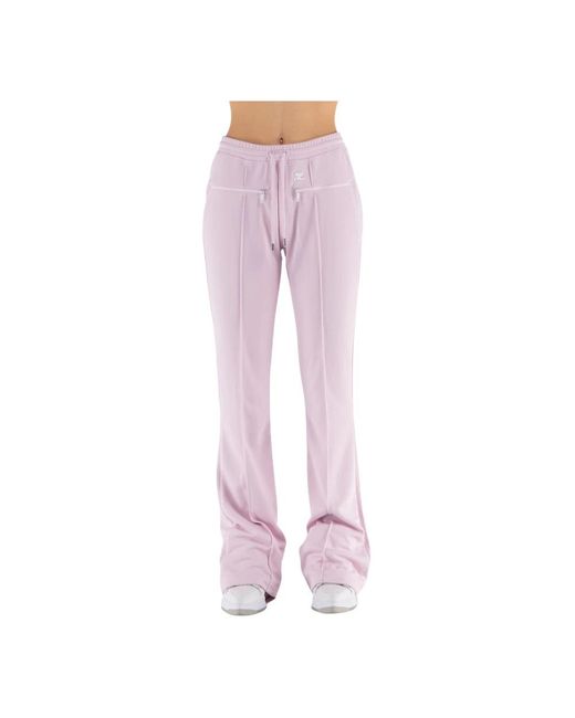 Courreges Pink Wide Trousers