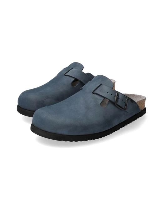 Mephisto Mules in het Blue voor heren