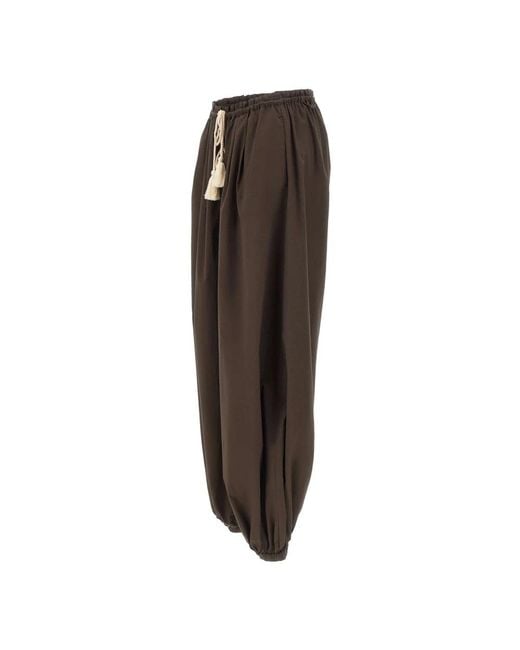 THE GARMENT Brown Wide Trousers