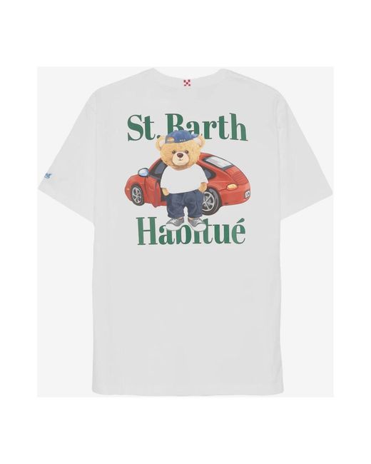 Mc2 Saint Barth White T-Shirts for men