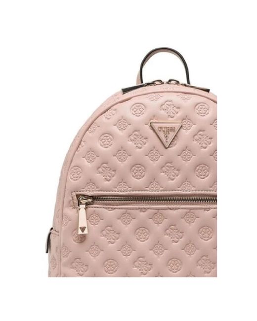 Guess Pink Backpacks
