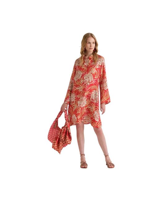 Maliparmi Red Short Dresses