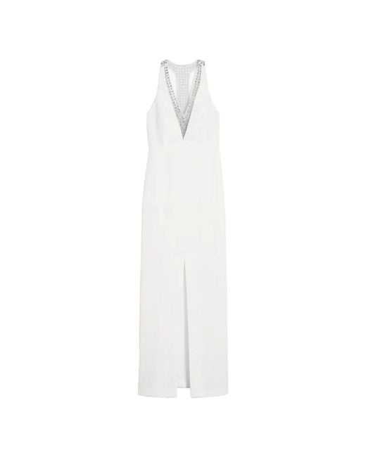 Max Mara White Maxi Dresses