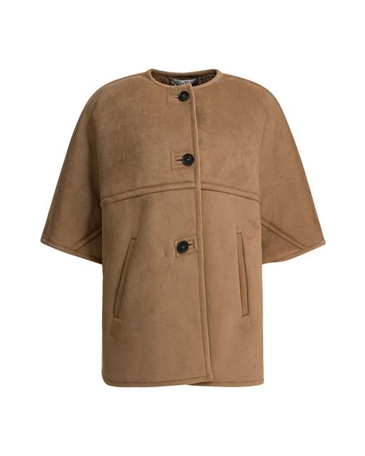 Max Mara Brown Light Jackets