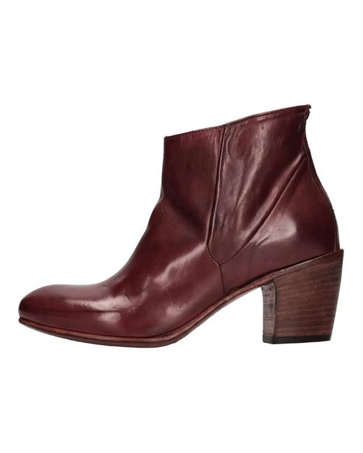 Hundred 100 Purple Heeled Boots