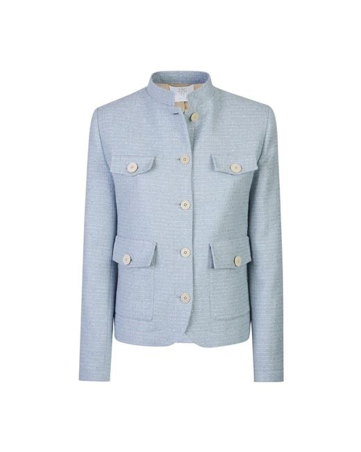 Eleventy Blue Field Jacket