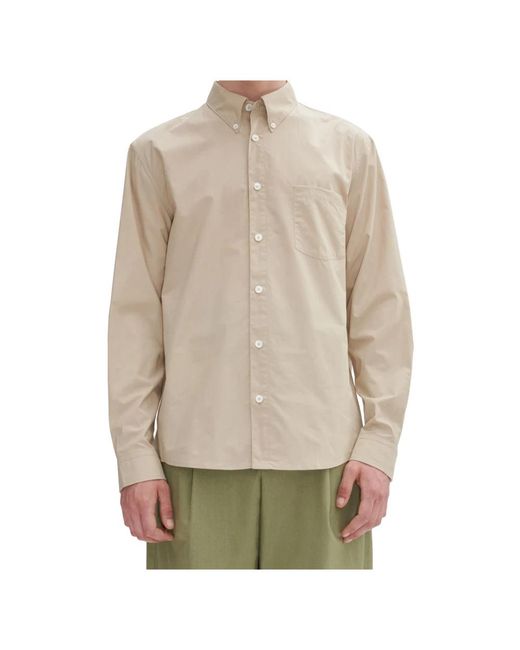 A.P.C. Natural Casual Shirts for men