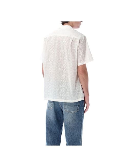 Short Sleeve Shirts Portuguese Flannel pour homme en coloris Blue