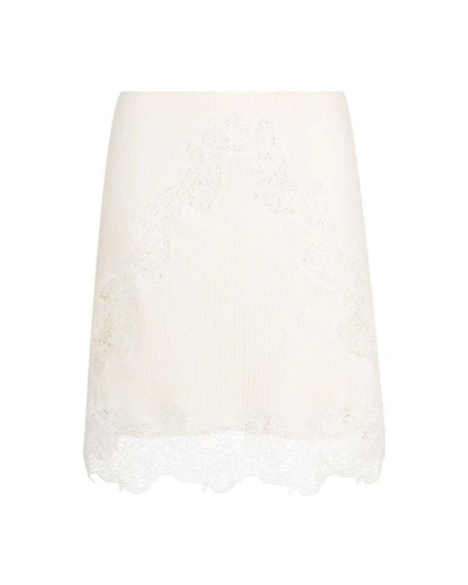 Chloé Rokken ,Wit ,Witte Rok, Ware Maat in het White