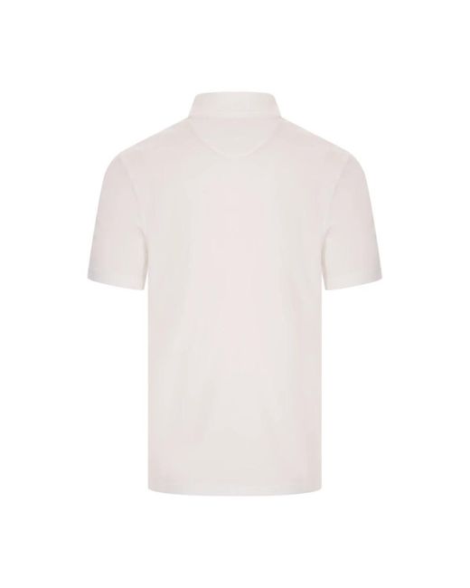 Fedeli White Polo Shirts for men
