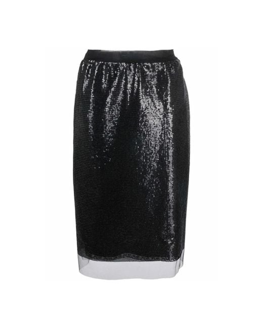 Prada Black Midi Skirts