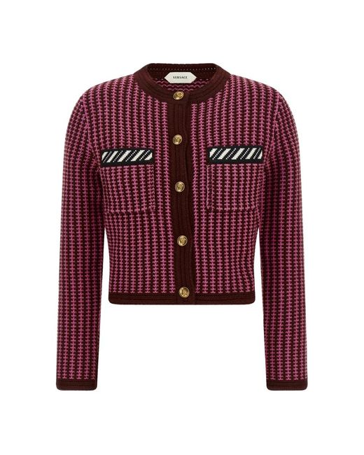Cardigans Versace de color Red