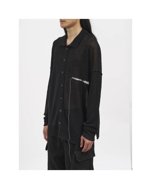Isabel Benenato Black Cardigans for men