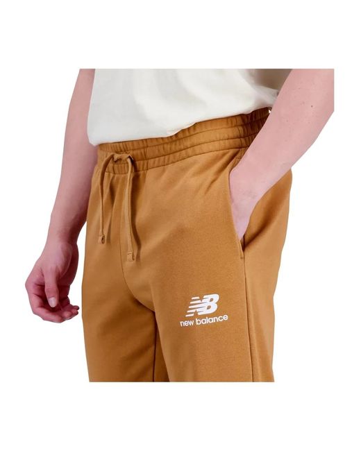 Trousers > sweatpants New Balance pour homme en coloris Natural