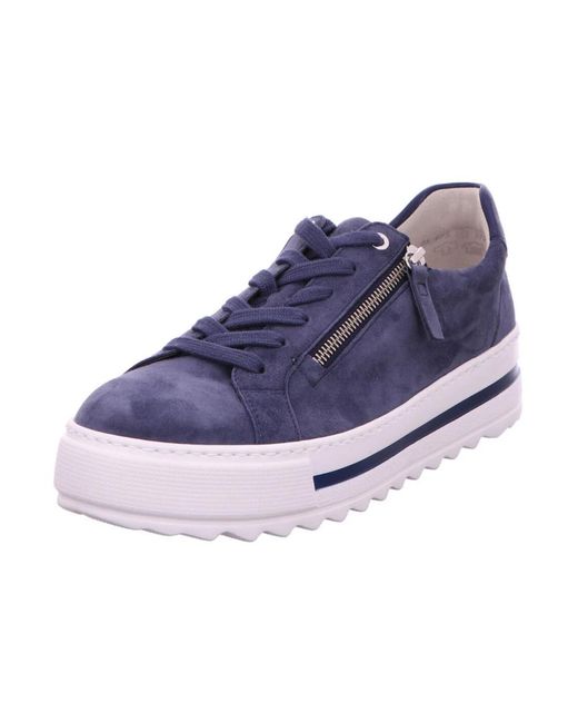 Gabor Blue Sneaker Low