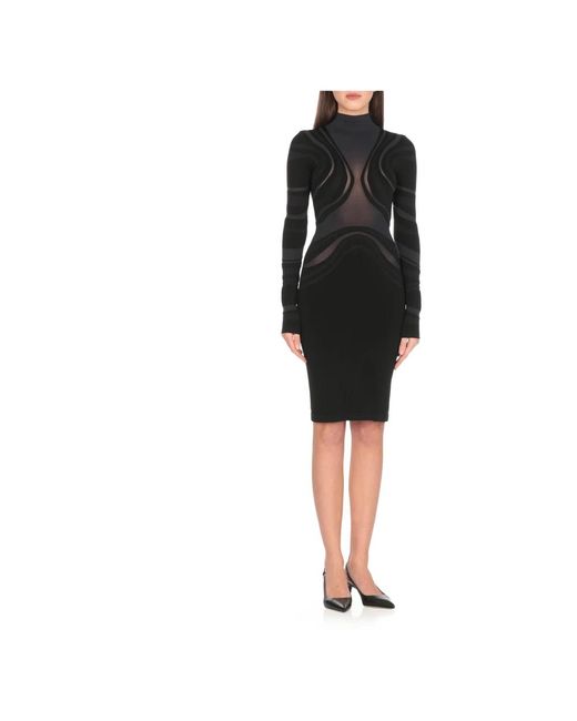 Wolford Midi Dresses in het Black