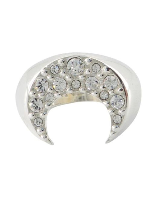MARINE SERRE White Moon Ring