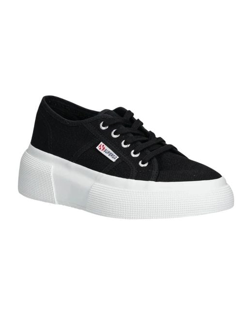 Superga Black 2287 Bubble