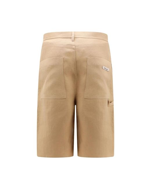 Fendi Natural Casual Shorts for men