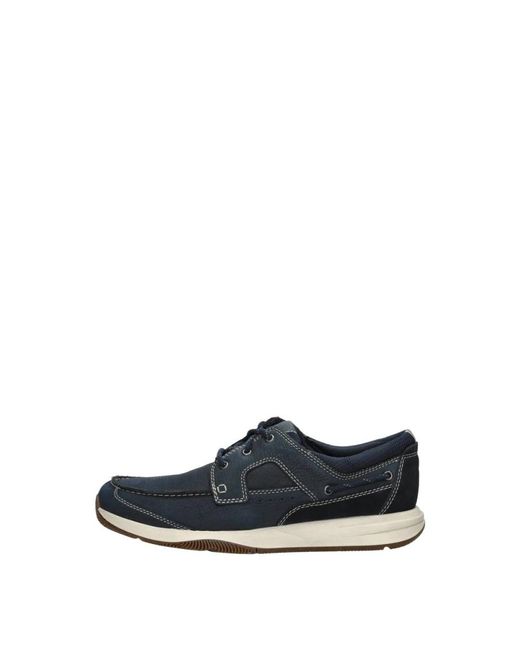 Clarks Sailview Lace in Blue für Herren