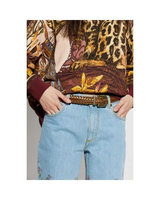 Etro Brown Belts