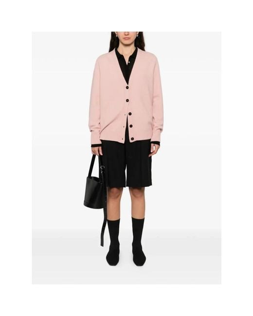 Jil Sander Pink Cardigans