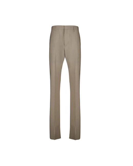 Straight Trousers Givenchy de hombre de color Gray