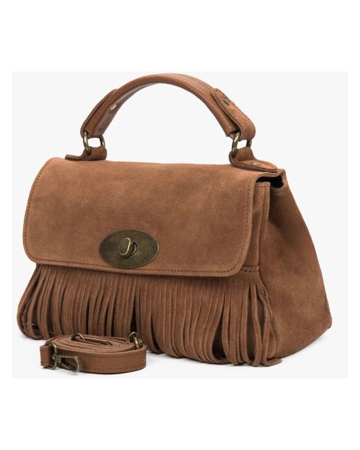 ESTRO Brown Handbags