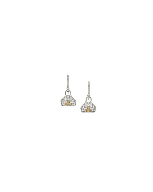 Vivienne Westwood Metallic Earrings